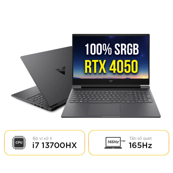 [New 100%] Laptop HP Victus 16 r0369TX AY8Y2PA -  Intel Core i7 13700HX | RTX 4050 | 16