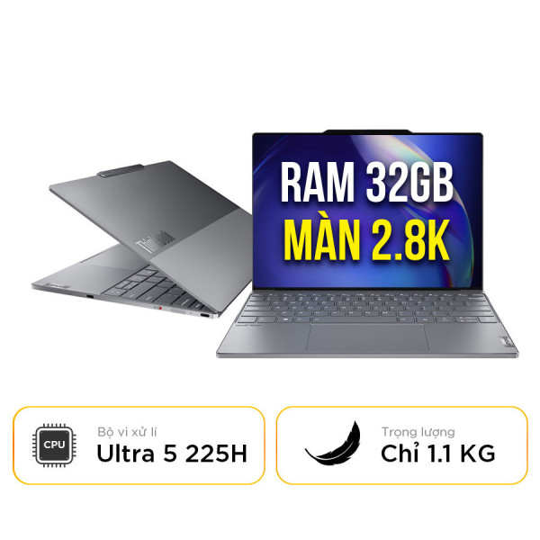 [New 100%] Laptop Lenovo Thinkbook X G2 IAH - 21TU0002CD | Ultra 5 225H | 32GB | 1 TB | 13.5 Inch 2.8K