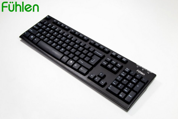 [New 100%] Bàn Phím Fuhlen L411W Wireless Black