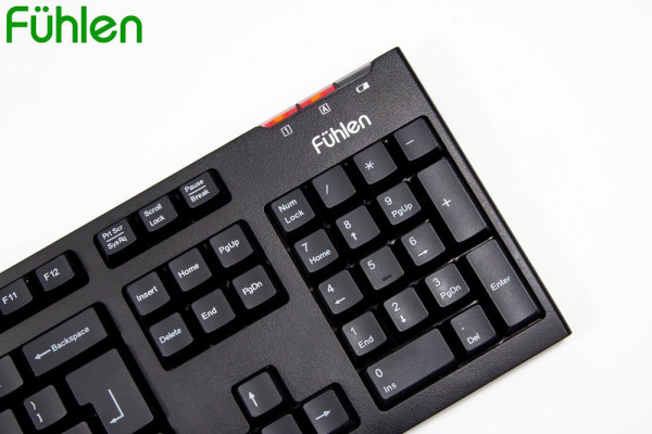 [New 100%] Bàn Phím Fuhlen L411W Wireless Black