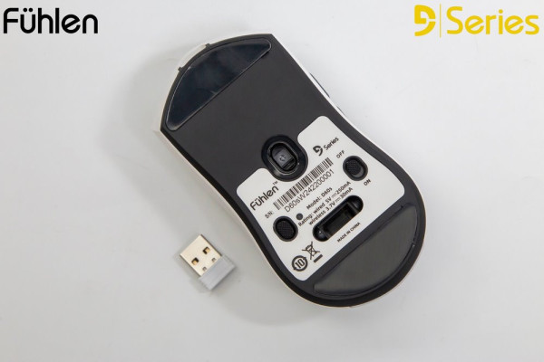 [New 100%] Chuột Gaming Không Dây Fuhlen D60S Black