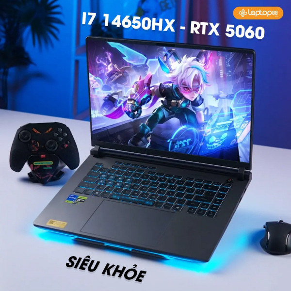 [New 100%] Laptop Gaming Asus Rog Strix G16 G615JMR-S5155W - Intel i7 14650HX | 32GB | 1TB | RTX 5060 | 16 Inch 240Hz