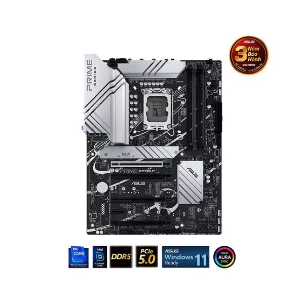 [Mới 100%] Mainboard Asus Prime Z790-P-CSM (Socket 1700 | ATX | 4 RAM DDR5)
