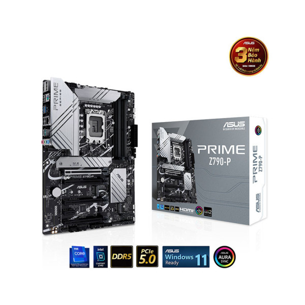 [Mới 100%] Mainboard Asus Prime Z790-P-CSM (Socket 1700 | ATX | 4 RAM DDR5)