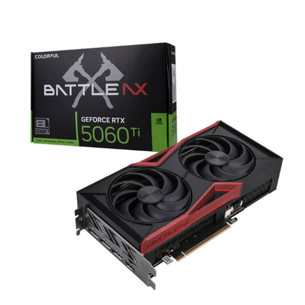 [Mới 100%] Card Đồ Họa VGA Colorful GeForce RTX 5060 Ti NB DUO 8GB (GDDR7/ 128 bit)
