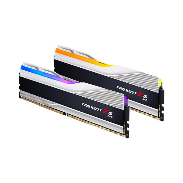 [New 100%] RAM PC (Máy bàn) G.SKILL Trident Z5 RGB 32GB 6400MHz DDR5 (16GBx2) White F5-6400J3239G16GX2-TZ5RS