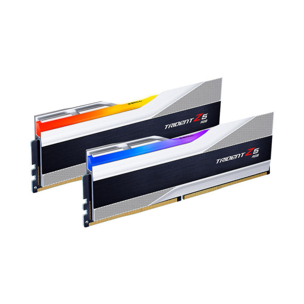 [New 100%] RAM PC (Máy bàn) G.SKILL Trident Z5 RGB 32GB 6400MHz DDR5 (16GBx2) White F5-6400J3239G16GX2-TZ5RS