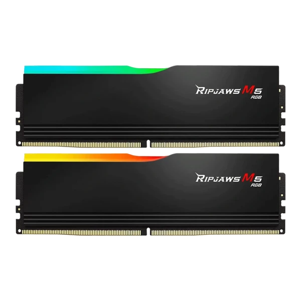 [New 100%] RAM PC (Máy bàn) 64GB (2x32GB) 5200MHz DDR5 G.Skill Ripjaws M5 RGB F5-5200J4040A32GX2-RM5RK