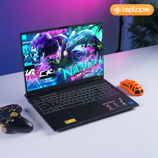 [New 100%] Laptop Asus TUF Gaming F16 FX608JMR-RV048W - Intel i7 14650HX | RTX 5060 8GB | 16 Inch WUXGA 165Hz