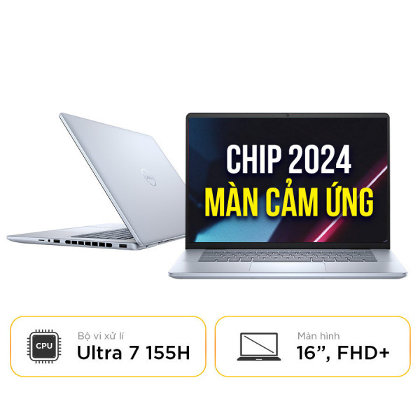 [New Outlet] Dell Inspiron 16 7640 2 in 1 62J95 - Intel Core Ultra 7-155H | 16GB | SSD 1TB | 16inch Full HD+ Touch