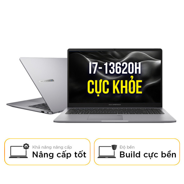 [New 100%] Laptop Asus ExpertBook P1 P1403CVA-i716-50W - Intel Core i7-13620H | 14 inch Full HD