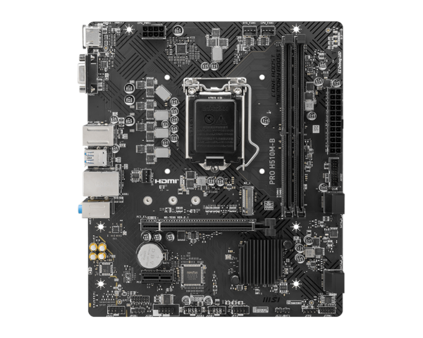 Mainboard MSI H510M-B (Intel H470, LGA 1200, m-ATX, 2 khe RAM DDR4)