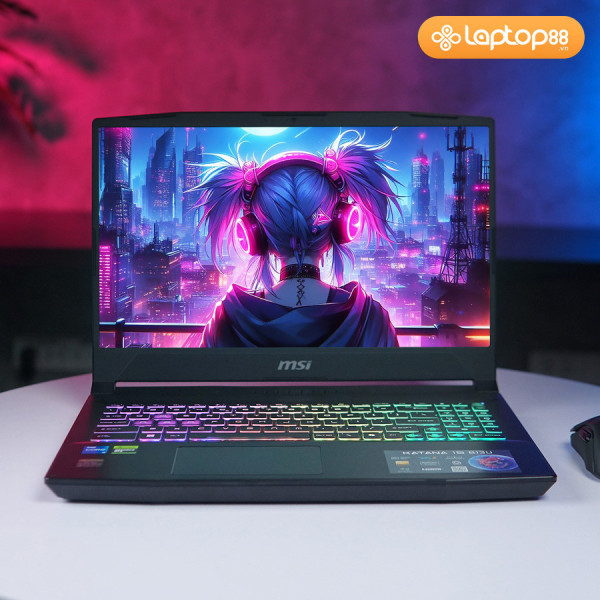 [New 100%] Laptop MSI Katana 15 B13UDXK-2410VN - Intel Core i5-13420H | RTX 3050 | 15.6 inch Full HD 144Hz
