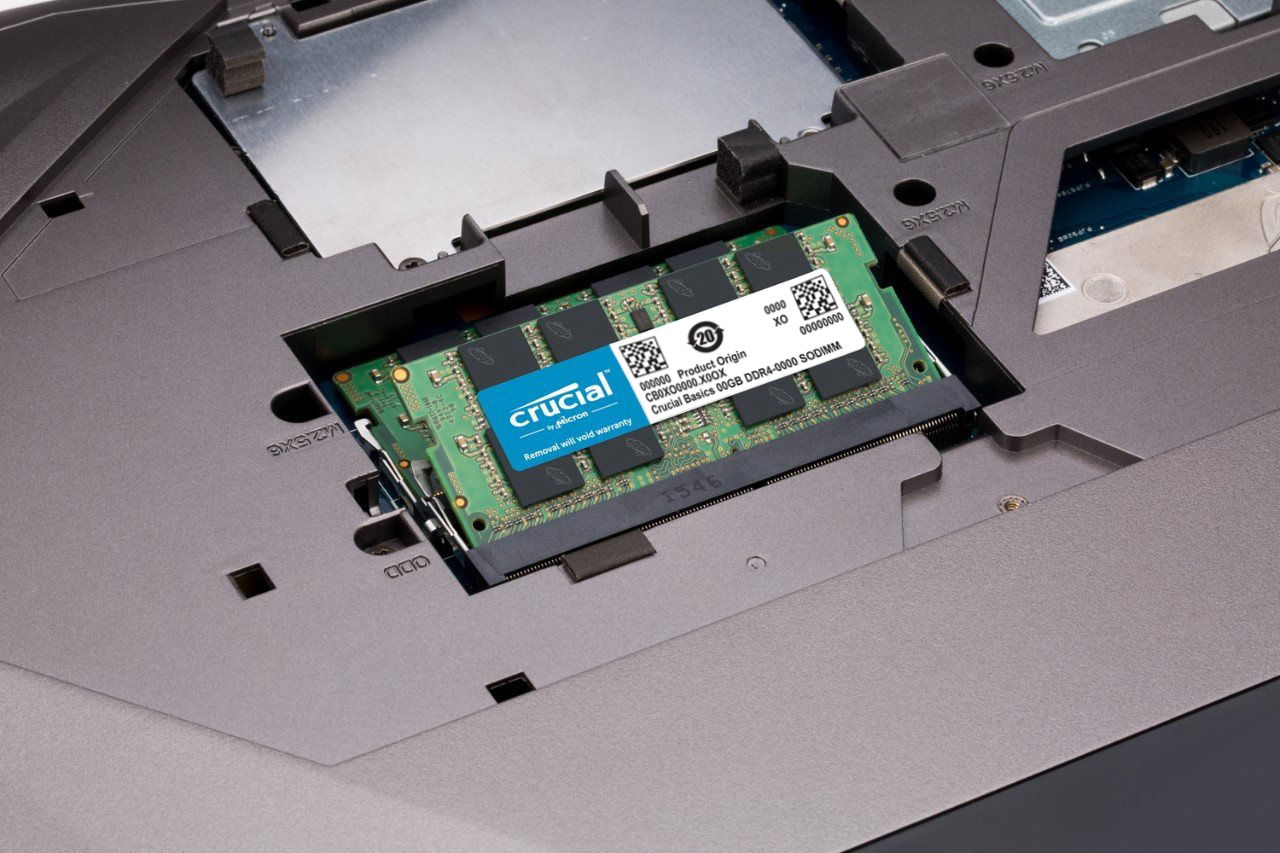 Ram Laptop DDR4 Crucial Bus 2400Mhz - 8GB Mới 100%