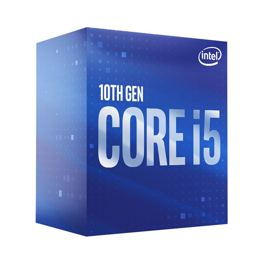 CPU Intel Core i5-10400 (2.9GHz turbo up to 4.3Ghz, 6 nhân 12 luồng, 12MB Cache, 65W, socket 1200) 