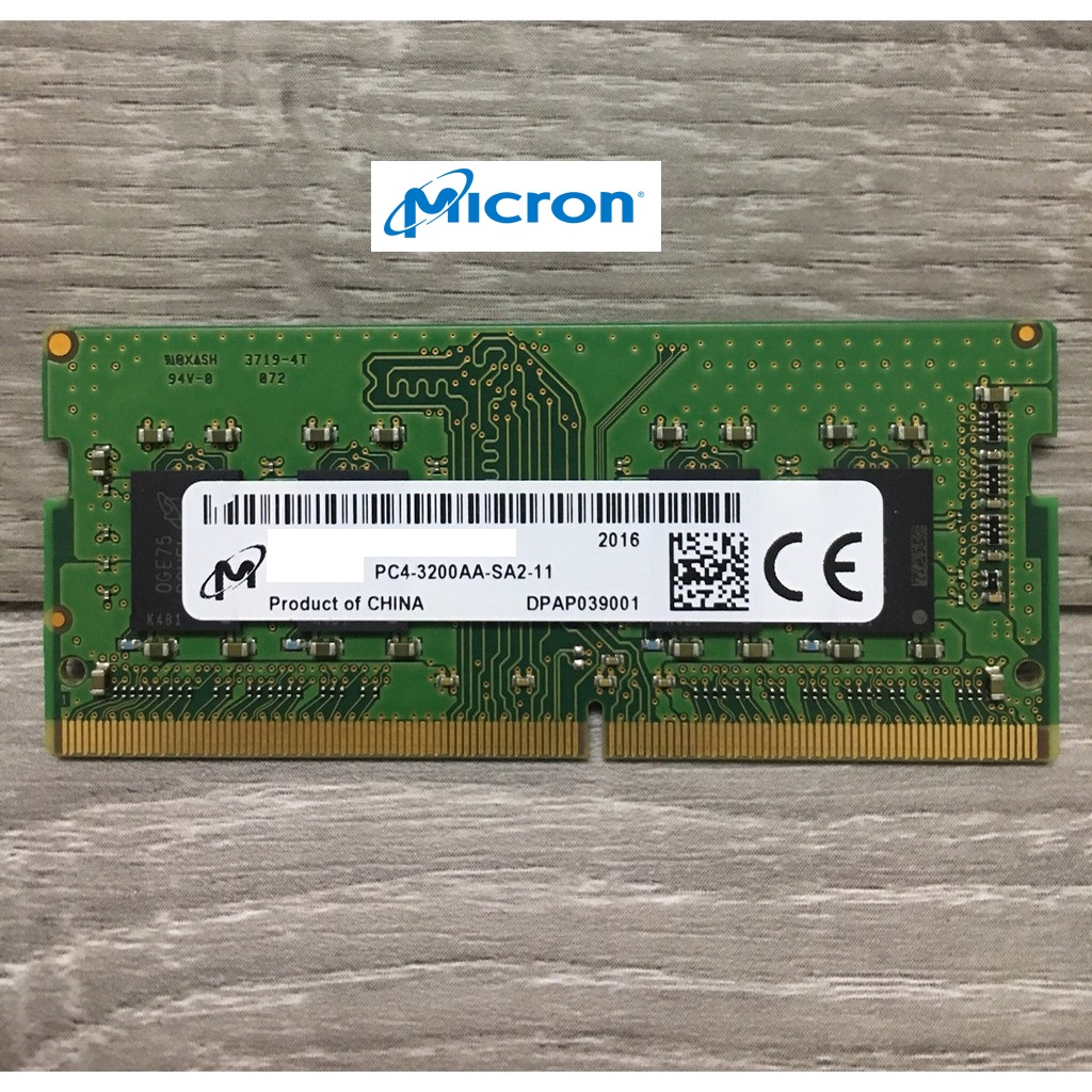 RAM Laptop 8GB DDR4 Micron bus 3200Mhz