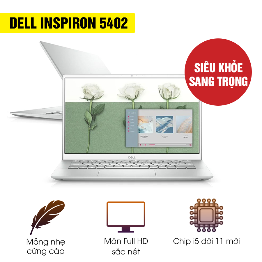 [Mới 100% Full Box] Laptop Dell Inspiron 5402-V9CX4 - Intel Core i5