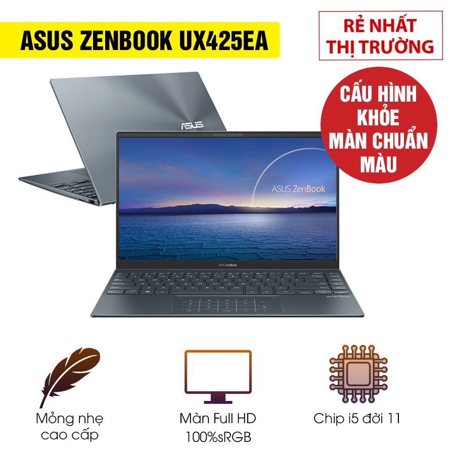 [Mới 100% Full Box] Laptop Asus Zenbook UX425EA KI749W - Intel Core i5