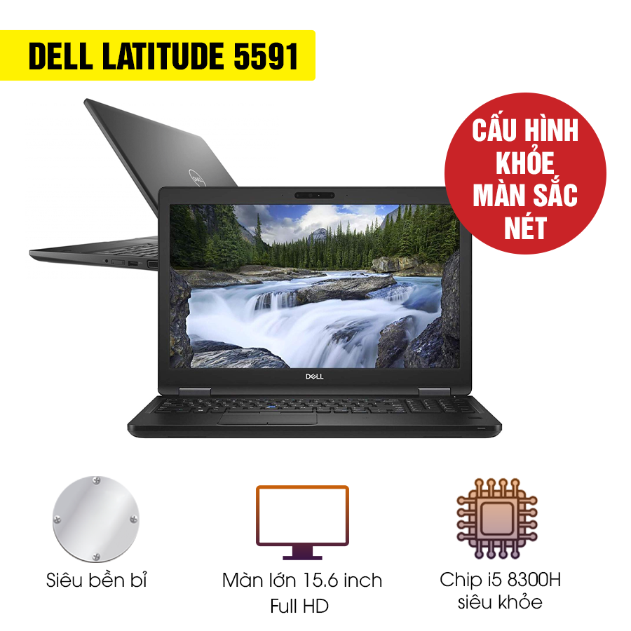 Dell Latitude 5591 Bền Bỉ, Làm Việc Mượt, Giá Tốt