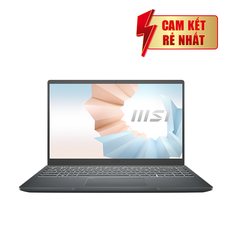 [New 100%] Laptop MSI Modern 14 B11MOU 1030VN - Intel Core i3 + Full HD