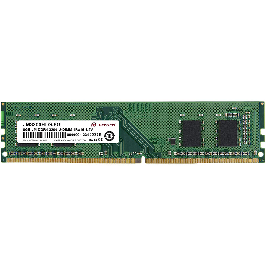 RAM PC (Desktop) 8GB Transcend JM3200HLG-8G DDR4 bus 3200MHz - Hàng chính hãng