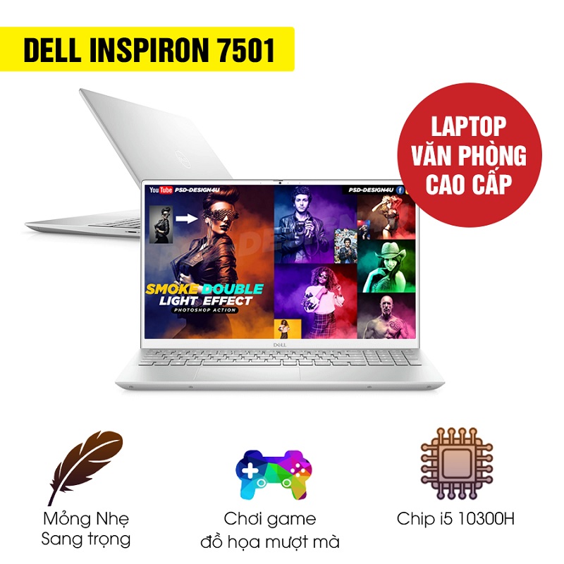 [Mới 100% Full Box] Laptop Dell Inspiron 7501 4G1DW - Intel Core i5