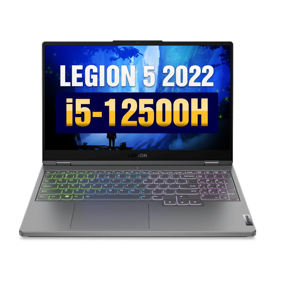 [New 100%] Lenovo Legion 5 15IAH7 82RC008LVN - Intel Core i5 - 12500H | RTX 3050 | 15.6 Inch FHD