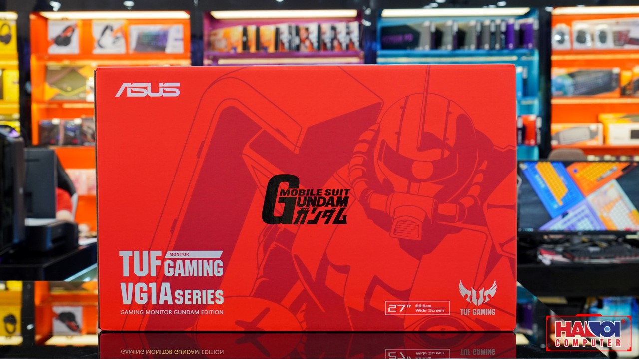 Màn hình Asus TUF 27inch VG27AQGL1A Gundam Limited edition (27inch/QHD/IPS/170Hz/1ms/350nits/HDMI+DP+USB+Audio/GSync)