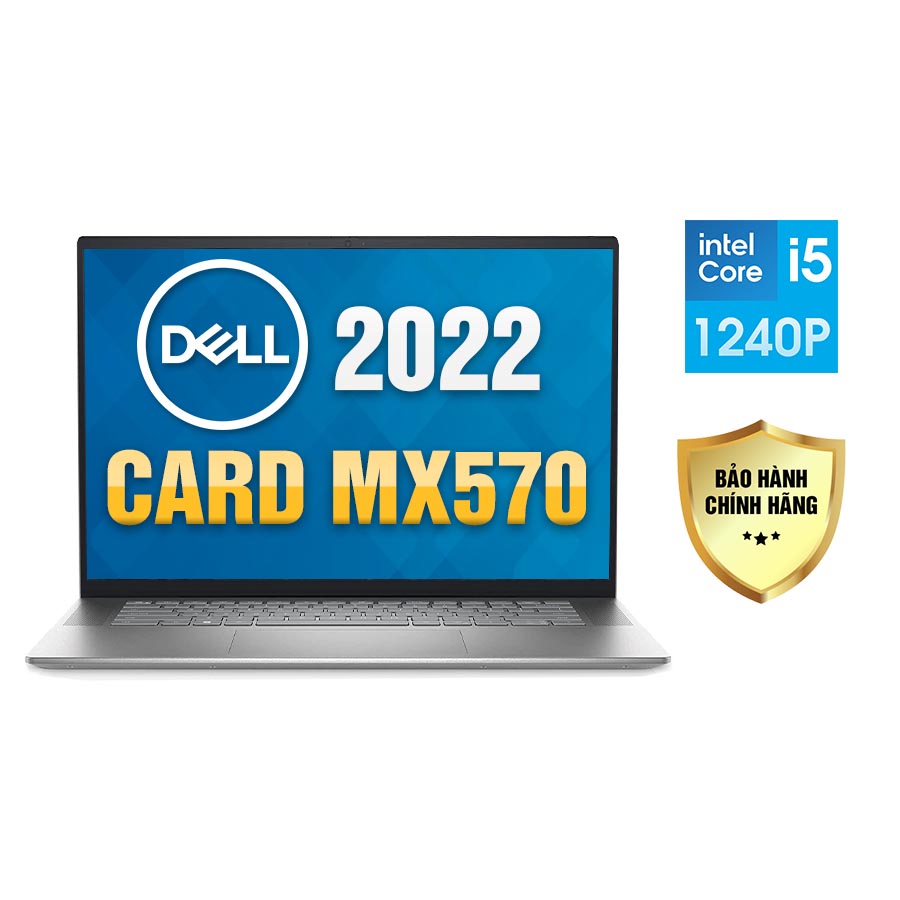 [New 100%] Laptop Dell Inspiron 5620 N6I5003W1 (2022) - Intel Core i5-1240P | NVIDIA GeForce MX570 | 16GB DDR4 | 16 Inch Full HD+