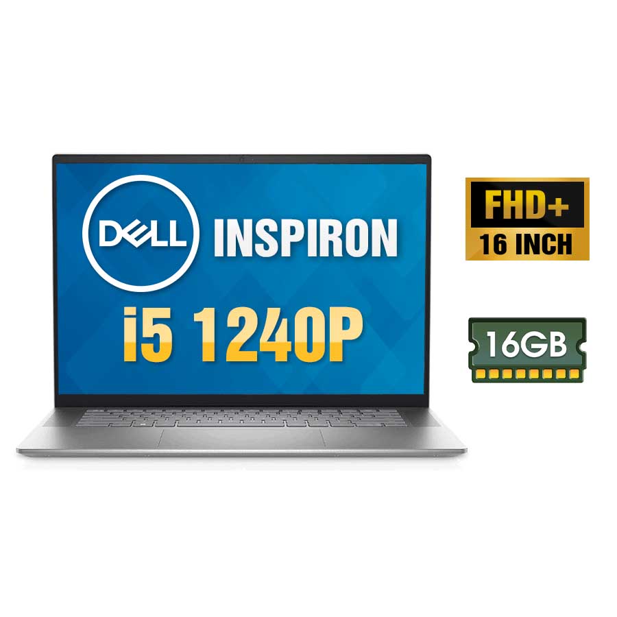 [Mới 100% Full-box] Laptop Dell Inspiron 16 5620 R1605SDCXM888 - Intel Core i5 - 1240P | 16GB | 16 Inch Full HD+