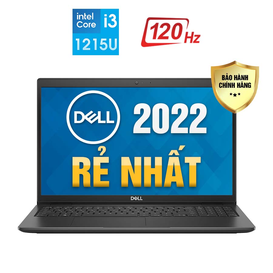 [Mới 100% Full Box] Laptop Dell INSPIRON 3520 N3520 i3U082W11BLU - Intel Core i3 - 1215U | 15.6 Inch Full HD 120Hz