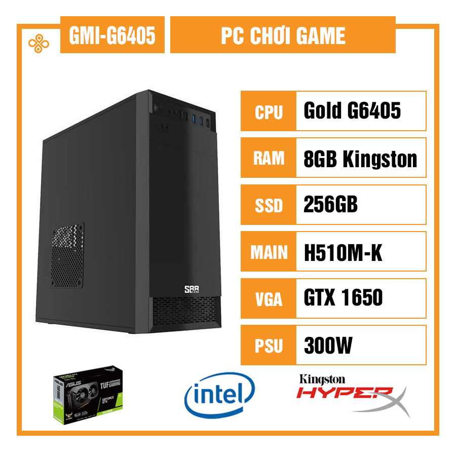 [New 100%] PC Gaming Intel Pentium G6405 | GTX 1660