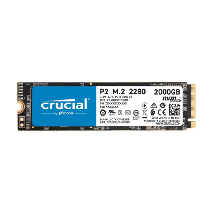 [New 100%] Ổ cứng SSD NVMe 2TB Crucial CT2000P2SSD8