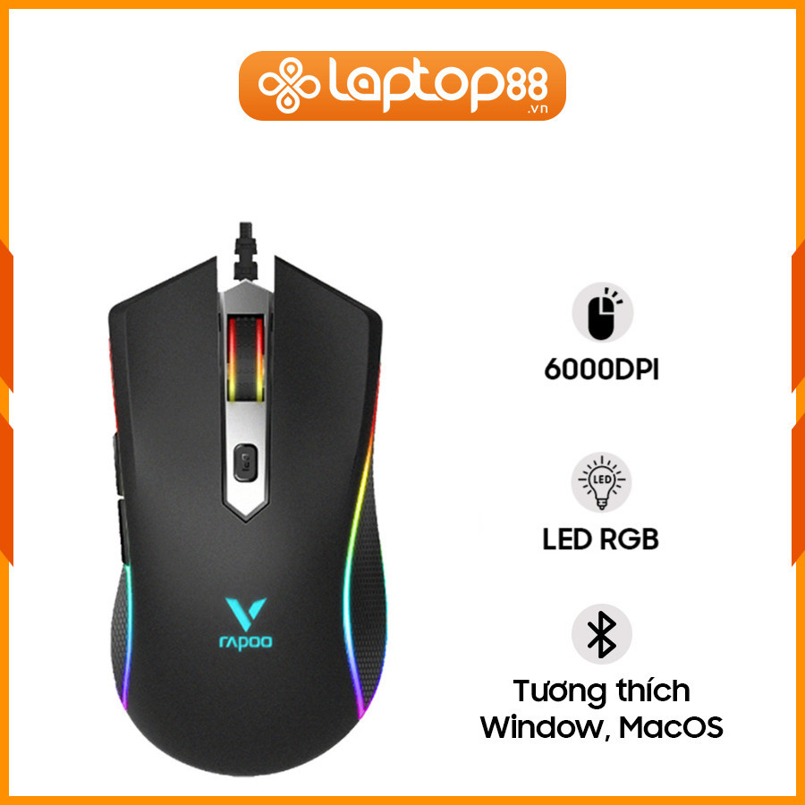 [New 100%] Chuột gaming có dây Rapoo V28S