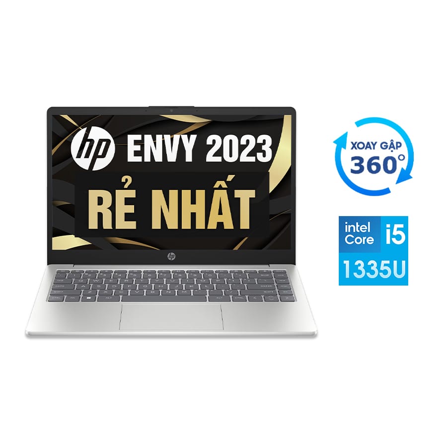 [New Outlet] Laptop HP Envy X360 2 in 1 14-es0013dx 7H9Y4UA - Intel Core i5-1335U | 14 inch Full HD Touch