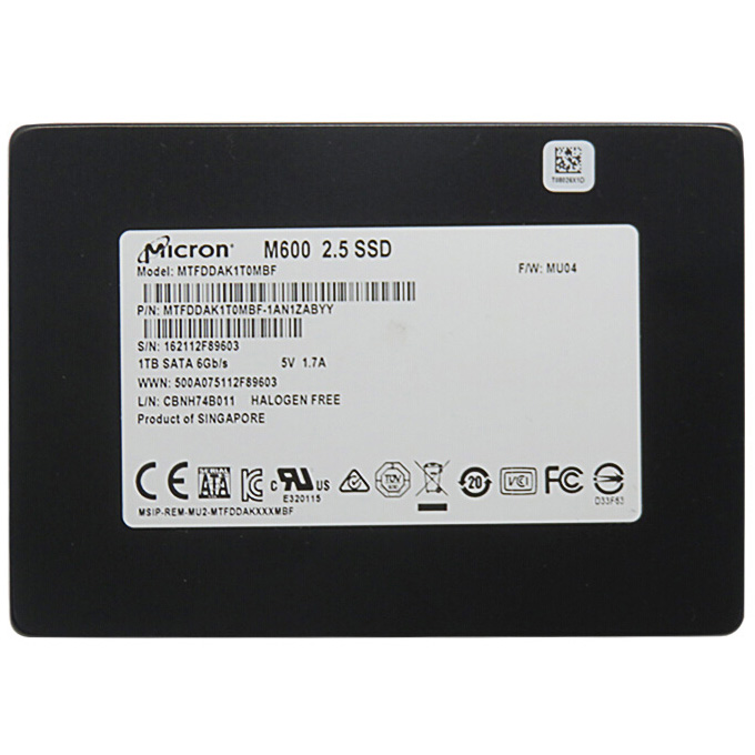 Ổ cứng SSD 2.5 inch 1TB Micron M600
