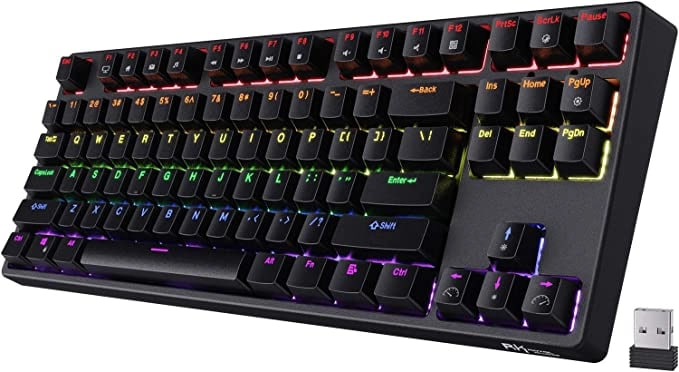 [New 100%] Bàn phím máy tính Royal Kludge RK987 RGB Brown Switch (Bàn phím cơ)