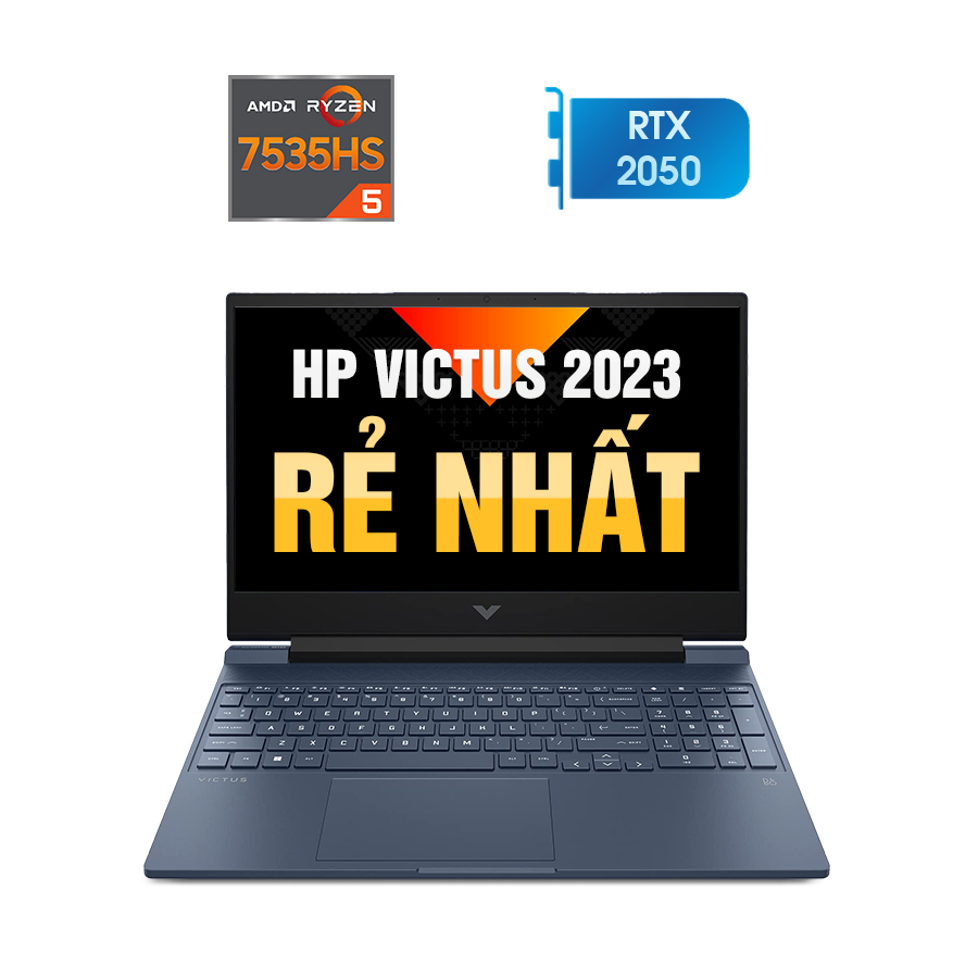 [New 100%] HP Victus 15 FB1013dx 845A2UA - AMD Ryzen 5-7535HS | RTX 2050 4GB | 15.6 inch Full HD 144Hz