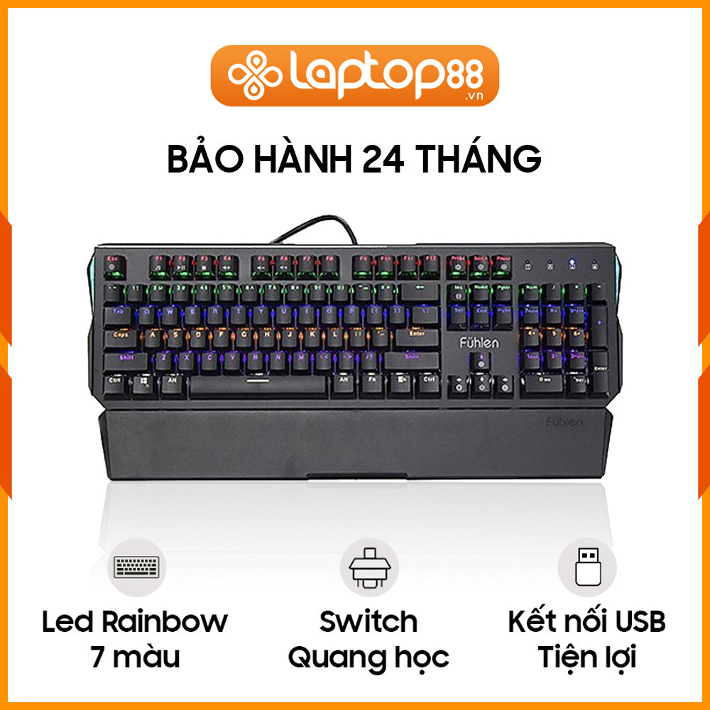 [New 100%] Bàn Phím Cơ Fuhlen Destroyer-OS Quang Học Có dây