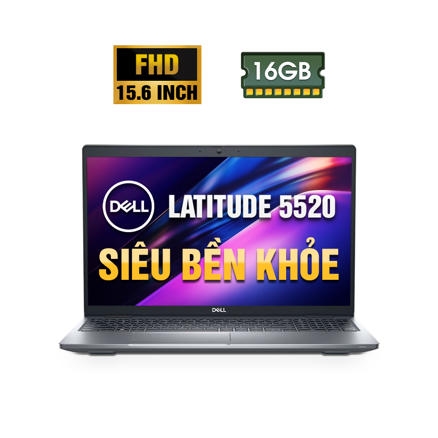 Laptop Cũ Dell Latitude 5520 - Intel Core i5 1135G7 | 16GB DDR4 | 15.6 inch Full HD