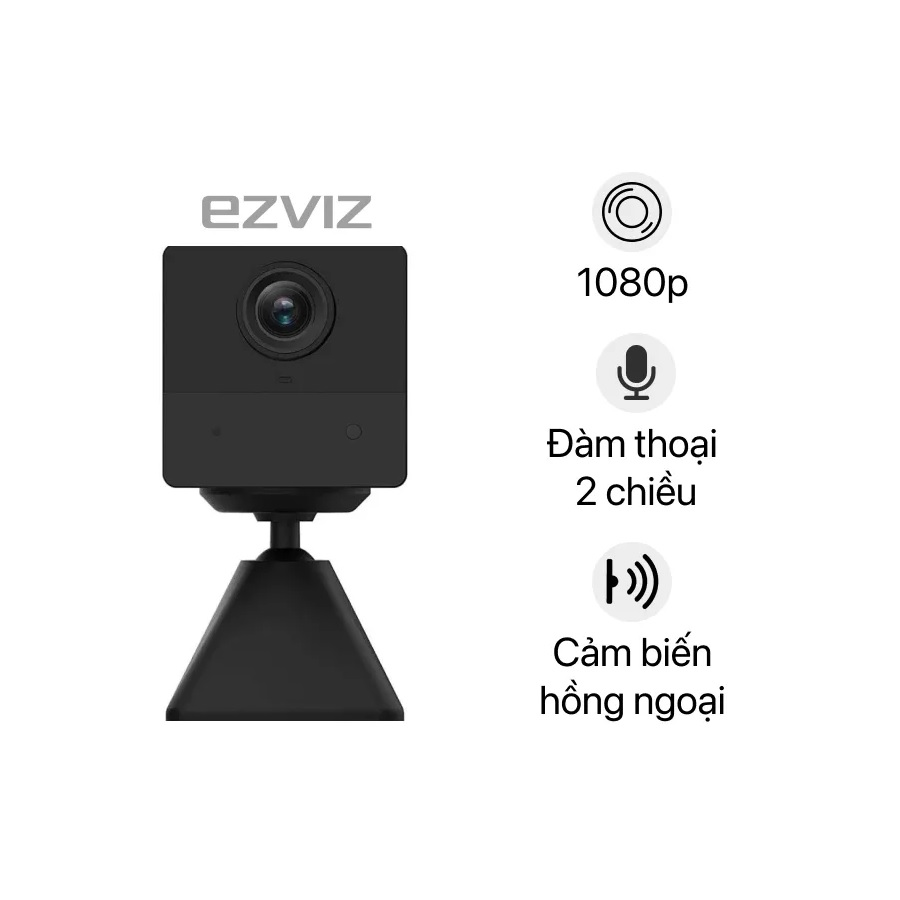 [New 100%] Camera IP Wifi Ezviz BC2 1080P - Dùng Pin Sạc