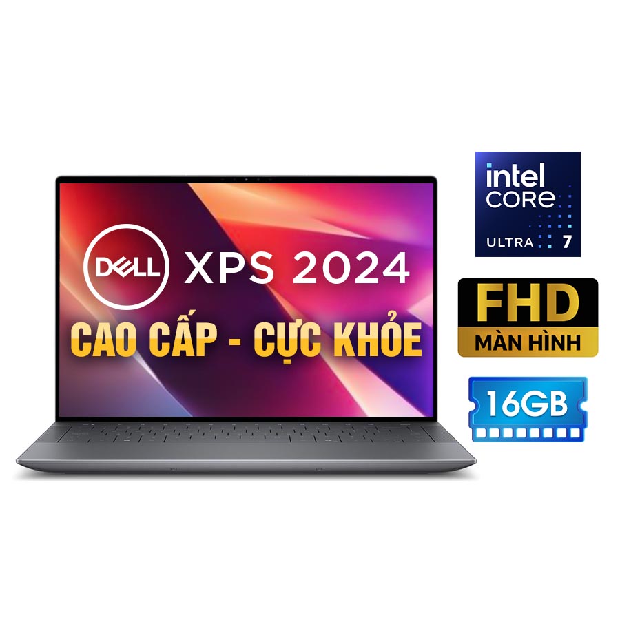 [New 100%] Laptop Dell XPS 13 9340 T7N66 - Intel Core Ultra 7 155H | RAM 16GB | 13.4 Inch Full HD+