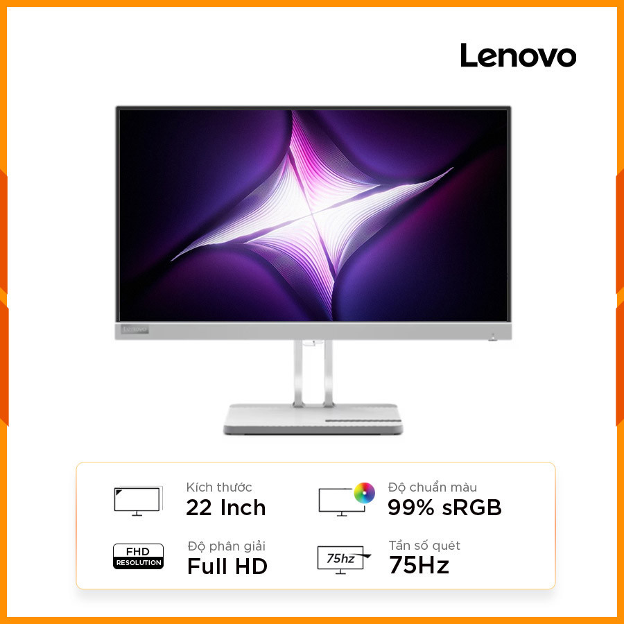 [New 100%] Màn Hình Lenovo L22e-40 67AFKACBVN (21.5 Inch/FHD/VA/75Hz/4ms)
