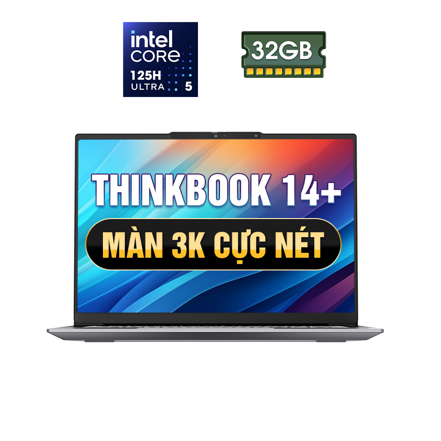 [New 100%] Laptop Lenovo ThinkBook 14 G6+ IMH 21LD0000CD - Intel Core Ultra 5 125H | 32GB | 14.5 Inch 3K 