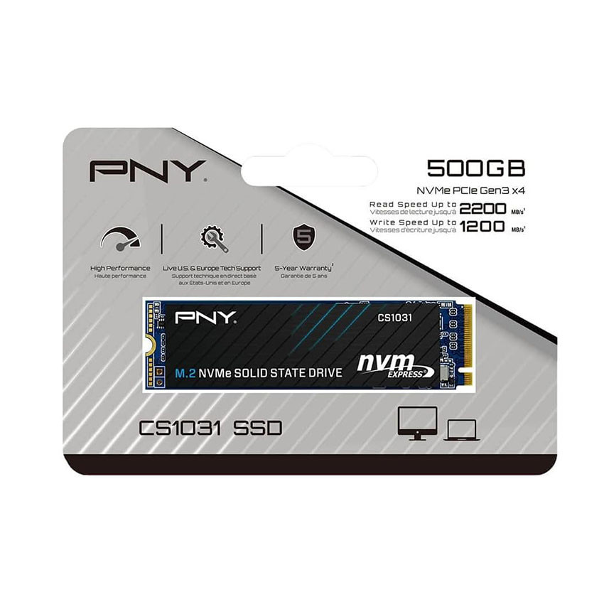 [New 100%] SSD NVMe 500GB PNY CS1031 M280CS1031 