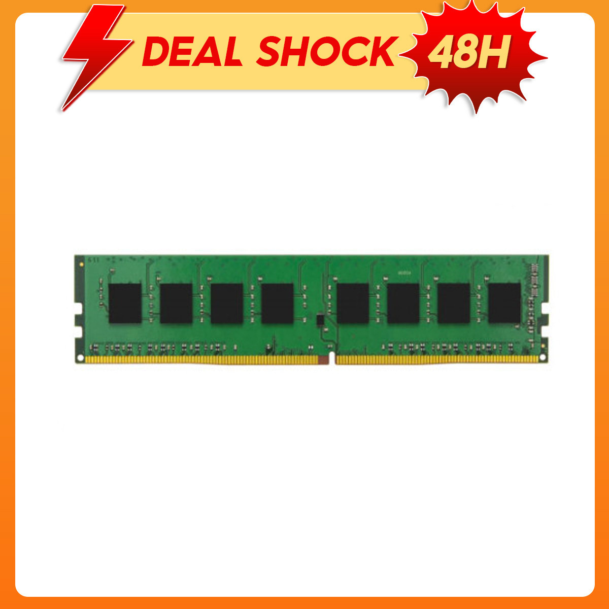[New 100%] Ram PC (Máy bàn) 8GB DDR4 3200Mhz Kingston KVR32N22S8/8 