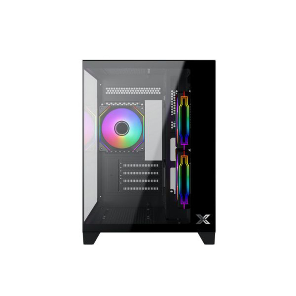 [New 100%] Vỏ máy tính Xigmatek Aqua M Nano 3GF EN45509 MATX 3 Fan Đen