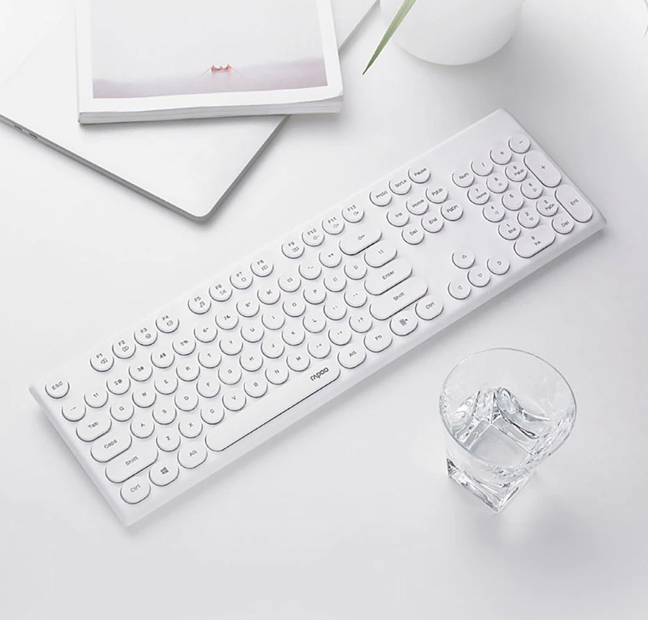 [New 100%] Bộ bàn phím chuột không dây RAPOO X260S Black 11559 | Pink 11811 | White 11810