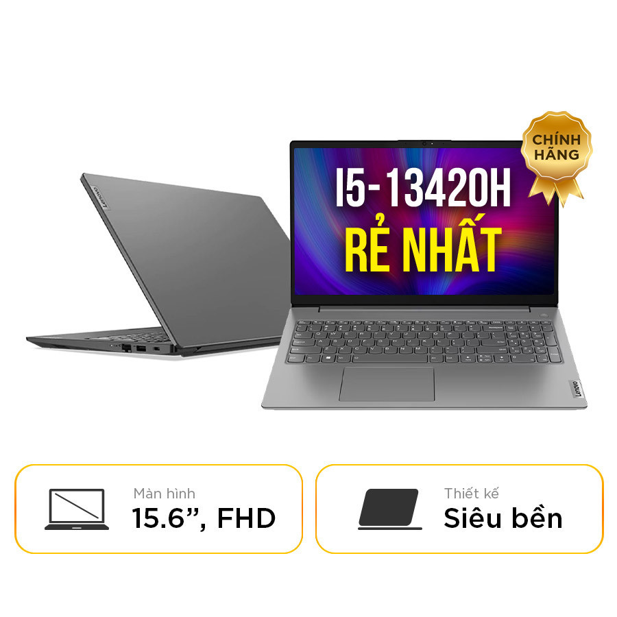 [New 100%] Laptop Lenovo V15 G4 IRU 83A100F3VN - Intel Core i5-13420H | 15.6 Inch Full HD
