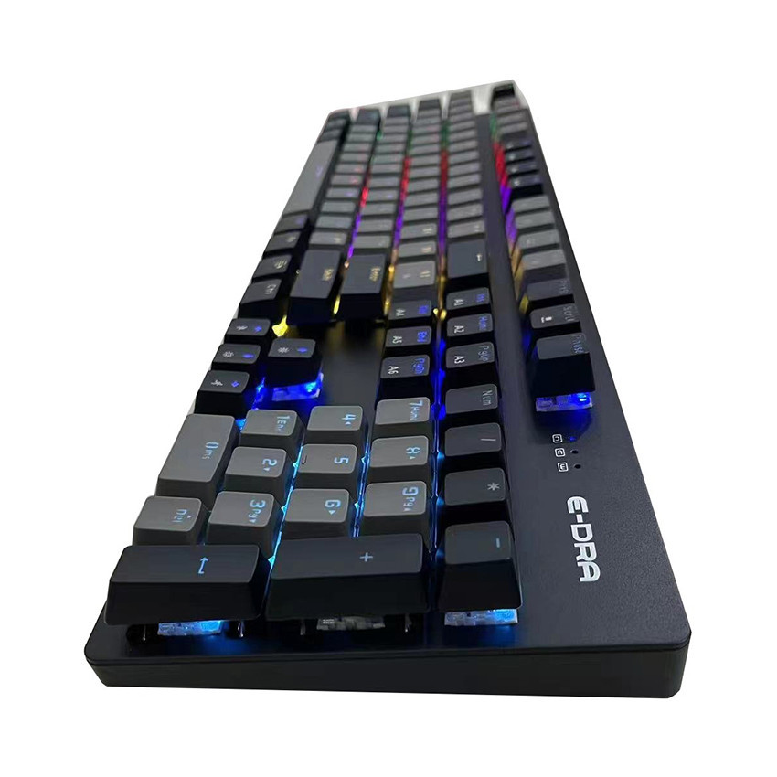 [New 100%] Bàn phím cơ có dây EDRA EK3104L Alpha Black Gray Blue Switch 